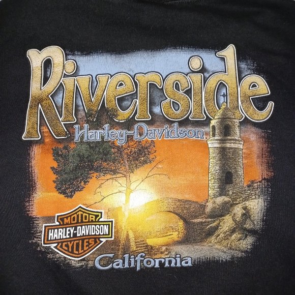 Harley-Davidson Riverside Dealer Exclusive Hoodie by MotorClothes Size 5XL - Picture 1 of 9